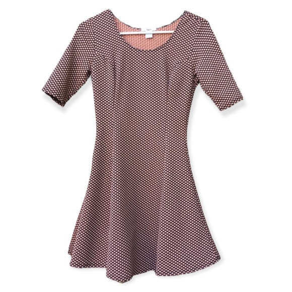 Bar III Dresses & Skirts - Bar III Black with Pink Polka Dots Dress Sz S